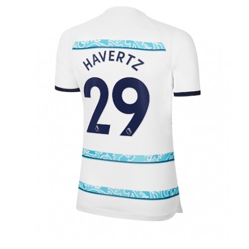 Chelsea Kai Havertz #29 Bortedrakt Kvinner 2022-23 Kortermet Chelsea Kai Havertz #29 Bortedrakt Kvinner 2022-23 Kortermet